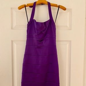 Bebe satin dress